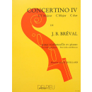 Breval Concertino 4 C-Dur Cello Klavier DF1028