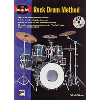Manus Basix Rock Drum Method CD ALF16766