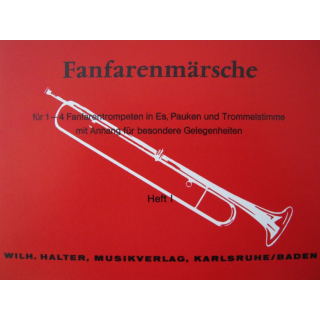 Fanfarenmaersche Band 1, 1-4 Fanfaren Pauken HAL1064