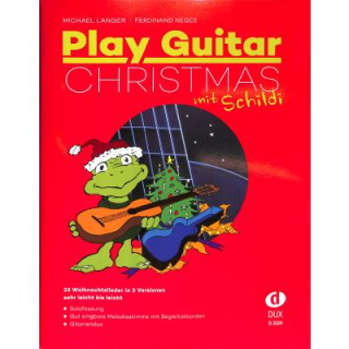 Langer Play Guitar christmas mit Schildi D3509