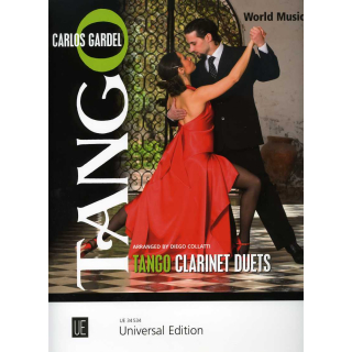 Gardel Tango Clarinet Duets Klarinetten UE34534