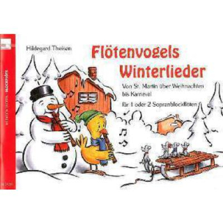 Theisen Flötenvogels Winterlieder 1-2 Sopranblockflöte N2570