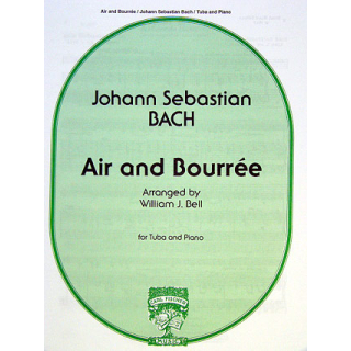 Bach Air and Bourree arr. by William Bell Tuba Klavier CF-W1647