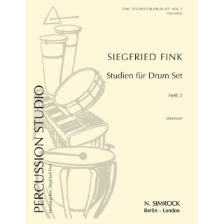 Fink Studien fuer Drum Set 2 Mittelstufe EE2843