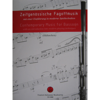 Dieter H&auml;hnchen Zeitgen&ouml;ssische Fagottmusik FH3368