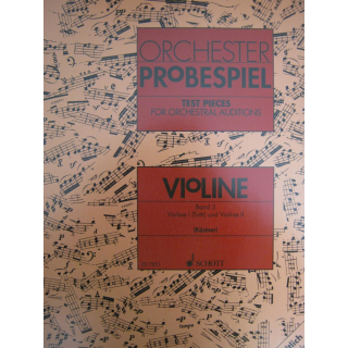 Kästner Orchester Probespiel Violine Band 2 ED7851