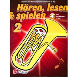 Hören lesen & spielen 2 Schule Tenorhorn CD DHP1001999-400