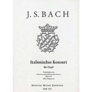 Bach Italienisches Konzert F-DUR BWV971 Orgel SME939