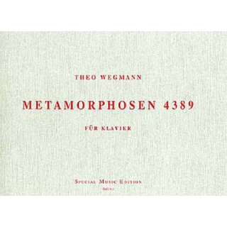 Wegmann Metamorphosen 4389 Klavier SME911