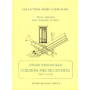 Bach 3 Grands Airs de Cantates BWV 51 Trompete B/C Orgel GB3599