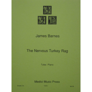 Barnes The Nervous Turkey Rag Tuba Klavier TAT9