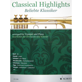 Mitchell Classical Highlights Trompete Klavier ED21698