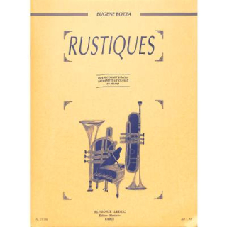 Bozza Rustiques Kornett od Trompete B Klavier AL21586
