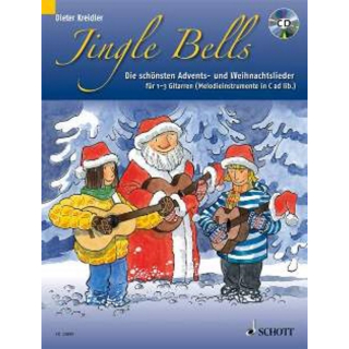 Kreidler Jingle Bells 1-3 Gitarre CD ED20899