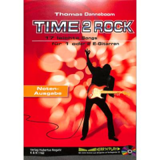 Danneboom Time 2 Rock 1-2 E-Gitarren CD K&N1162