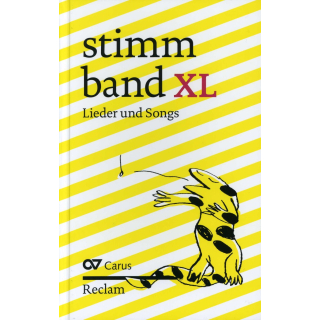 Stimmband XL Lieder und Songs Liederbuch Carus2500-10