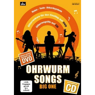 Ohrwurm Songs - Big one Liederbuch CD DVD