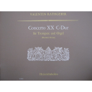 Rathgeber Concerto XX C Dur Trompete Orgel N2095