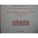 Frescobaldi Canzona Aria di Riggieri Trompete Orgel N2248