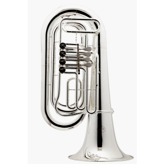 Besson Prodige BE186-2-0 Student Tuba 4-ventilig versilbert