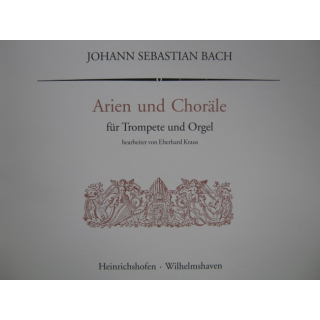 Bach Arien und Choräle Trompete Orgel N1439