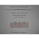 Bach Arien und Choräle Trompete Orgel N1439