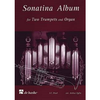 Pezel Sonatinenalbum 2 Trompeten Orgel DHP0970820