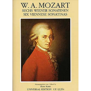 Mozart 6 Wiener Sonatinen Klavier UE13354