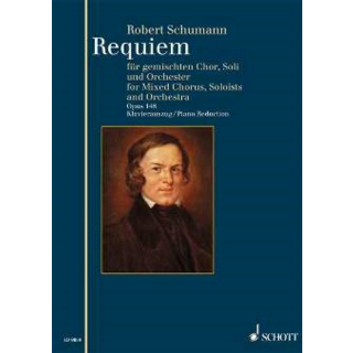 Schumann Requiem DES-DUR op 148 Klavierauszug ED8880