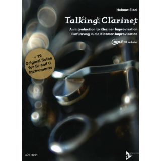 Eisel Talking Clarinet B/C CD Klezmer ADV14284