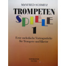 Schmitz Trompeten Spiele 1 Vortragsst&uuml;cke Trompete Klavier FH2322