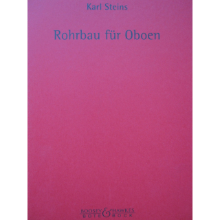 Steins Rohrbau für Oboen Buch BOTE0929