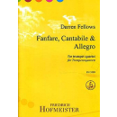 Fellows Fanfare Cantabile & Allegro 4 Trompeten FH3389