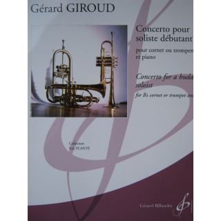 Giroud Concerto pour Soliste Debutant Trompete Klavier GB8374