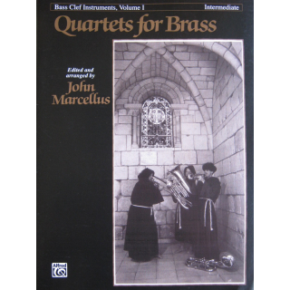 Quartets for Brass 4 Posaunen Volume 1 John Marcellus Internediate EL03265
