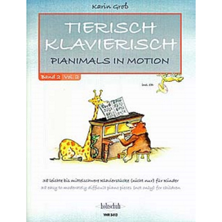 Gross Tierisch Klavierisch 2 Klavier CD VHR3413