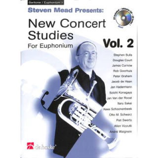 Mead New Concert Studies 2 Euphonium CD DHP1033405