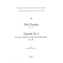 Draeseke Quartett 2 E-Moll op 35 Streichquartett WW186