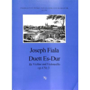 Fiala Duett Es-Dur Op 4/3 Violine Cello WW215