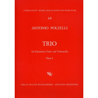 Polzelli Trio Op 4 Klar VA VC WW64