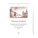 Lachner Variationen ueber die C-DUR Tonleiter OP 42 Quartett WW167