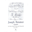 Kreutzer Quartett D-Dur Op 2/1 FL VL VA VC WW102
