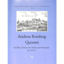 Romberg Quintett  Op 41/1 FL VL 2 VA VC WW69