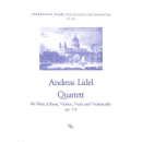 Lidel Quartett Op 7/4 FL VL VA VC WW168