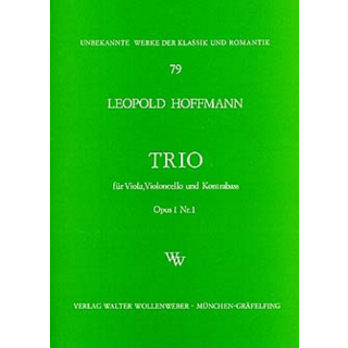 Hoffmann Trio op 1/1 VA VC KB WW79