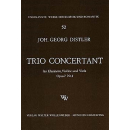 Distler Trio Concertant Op 7/1 KLAR VL VA WW52