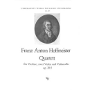 Hoffmeister Quartett op 20/5 VL 2 VA VC WW157