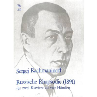 Rachmaninoff Russische Rhapsodie Klavier 4-händig WW210