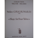 Coucounaras Elegy for Four Tubas Hilgers Collection EMR446