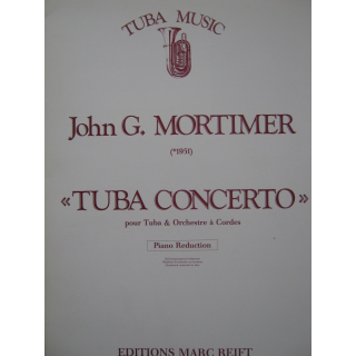 Mortimer Tuba Concerto Piano Reduction EMR234
